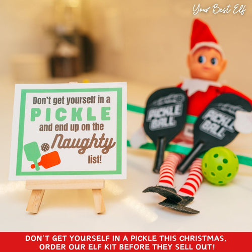 Holiday Magic Themed Elf Kit | Best 2024 Elf Kit | 24 Day Christmas Holiday Elf Kit | Crafty Elf Props and Antics